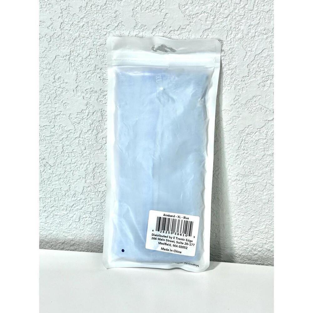 NEW E Tronic Edge Armband Sleeve for Cell Phone Holder for Running Blue Size XL - Picture 3 of 3